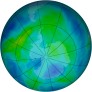 Antarctic Ozone 2012-04-09